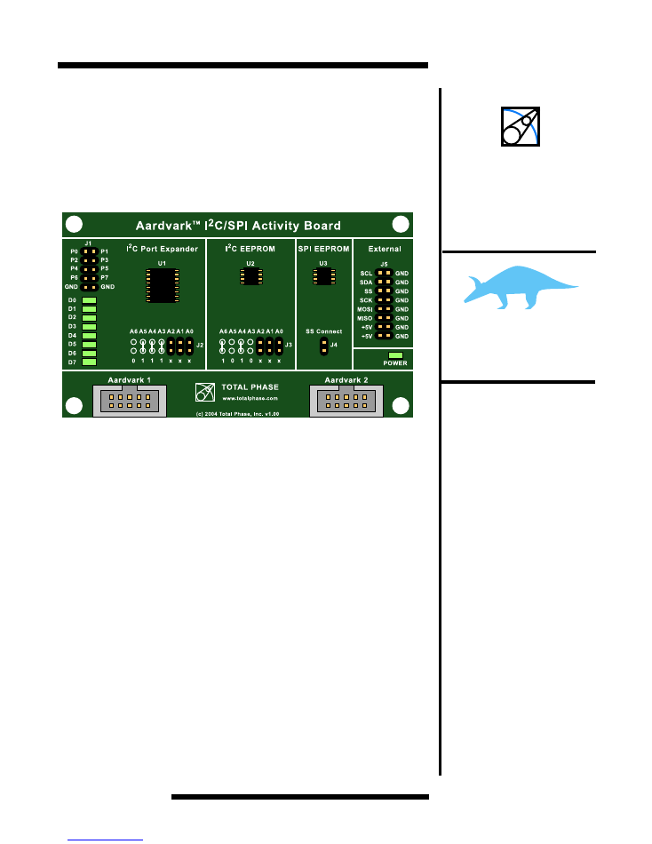 Total Phase Aardvark I2C/SPI User Manual - User Manual - PDF Download